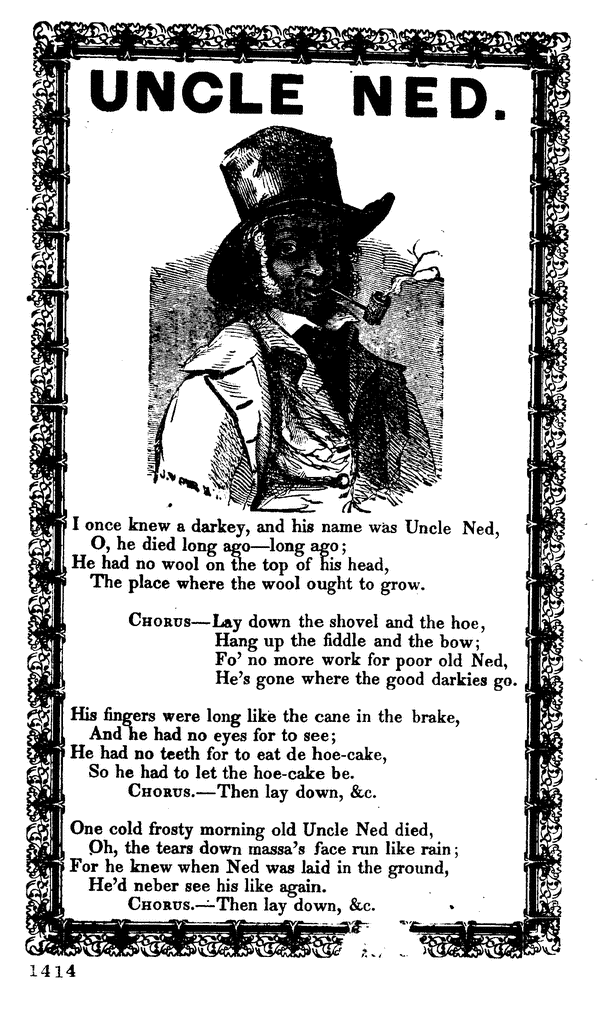 Random Thoughts on History: Old Uncle Ned