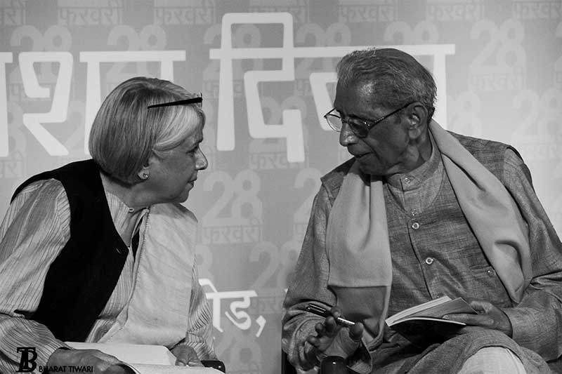 namvar-singh-Vasudha-Dalmia-photo-bharat-tiwari-rajkamal