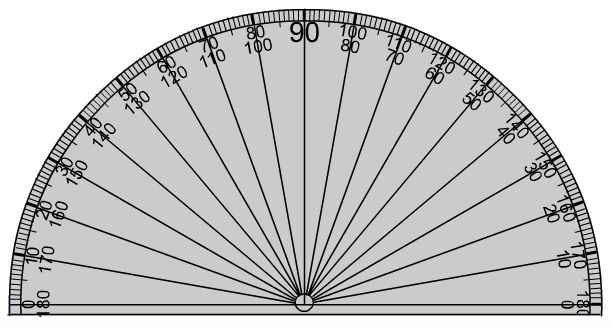 Угол 80 градусов рисунок