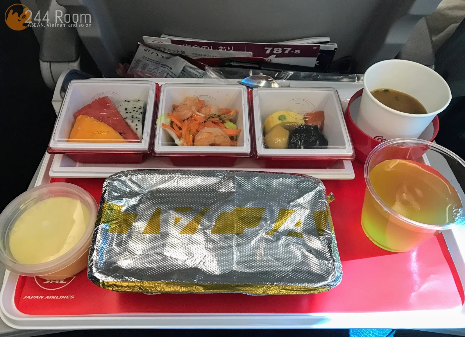 JALエコノミークラス機内食　JAL Economyclass-flight-meal-japanese