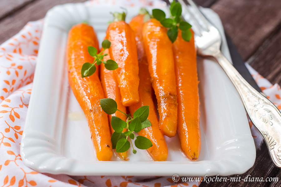 Glazed carrots Cooking with Diana