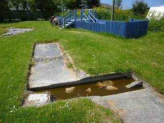 Crazy Golf course at Berryfields Holiday Park in Cornwall