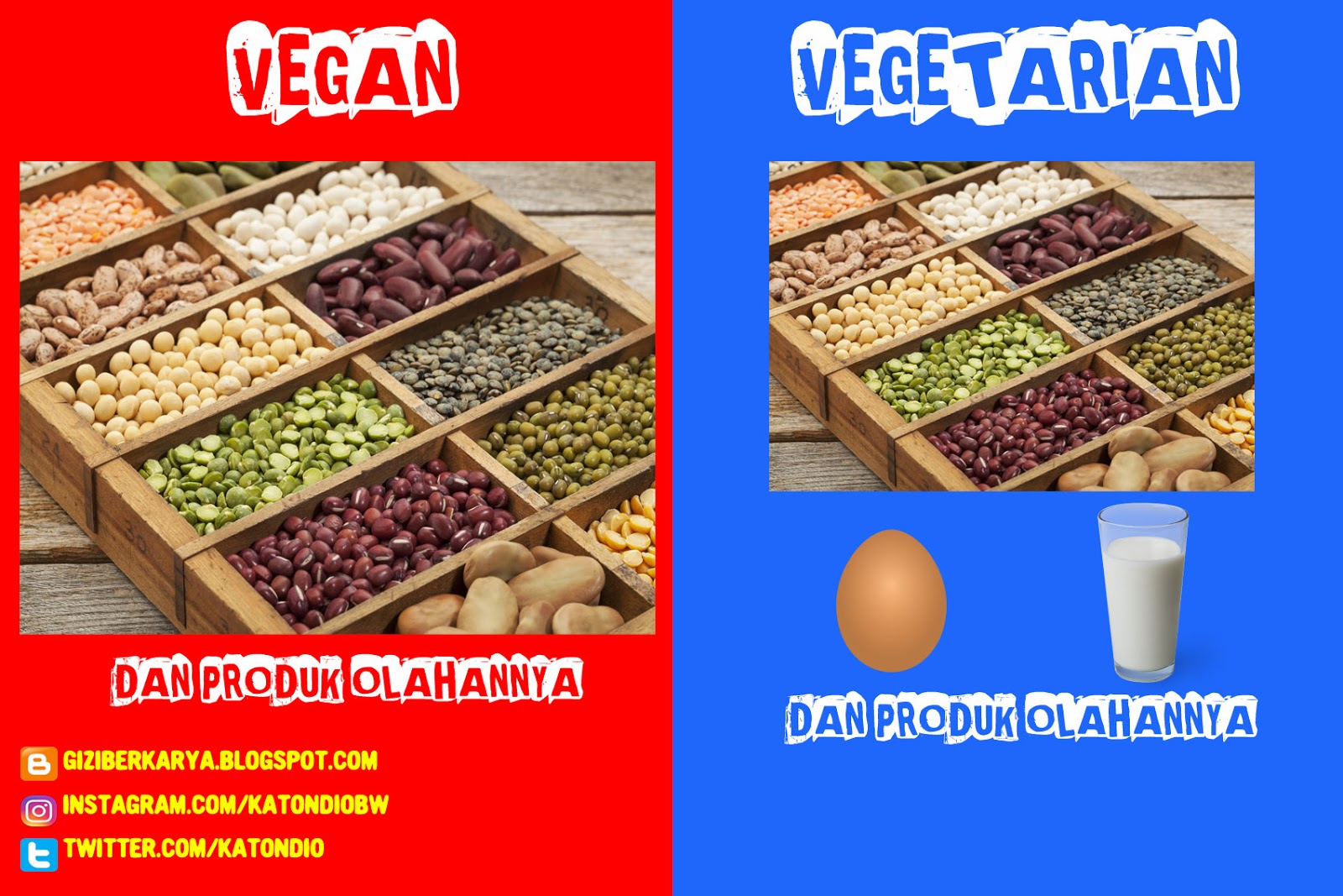 Mencoba Berkarya: Serupa Tapi Tak Sama: Mari Mengenal Vegetarian, Vegan,  Fruitarian
