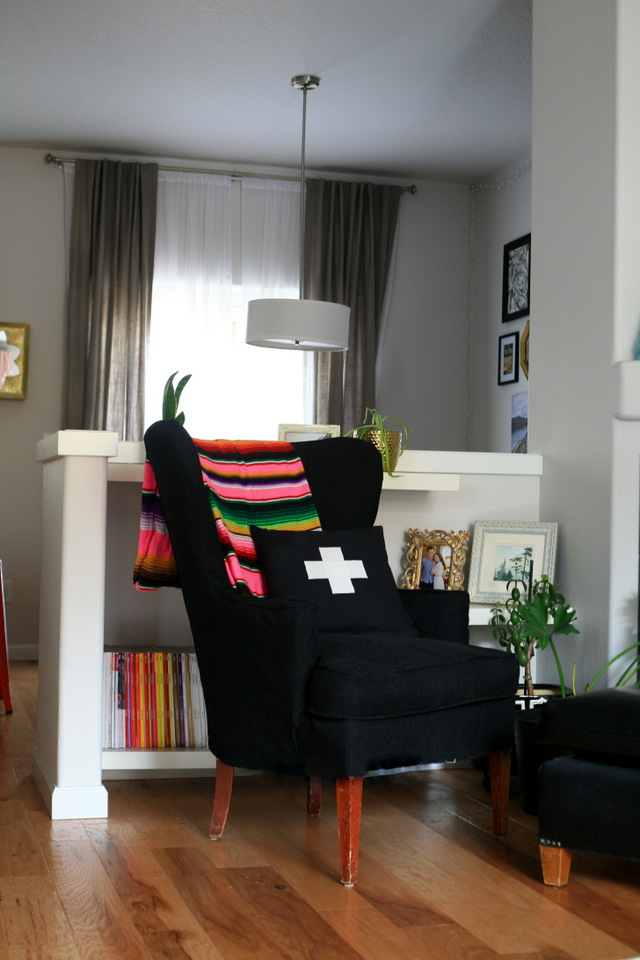 Phew! Vintage wingback chair slipcover finally complete / Create / Enjoy