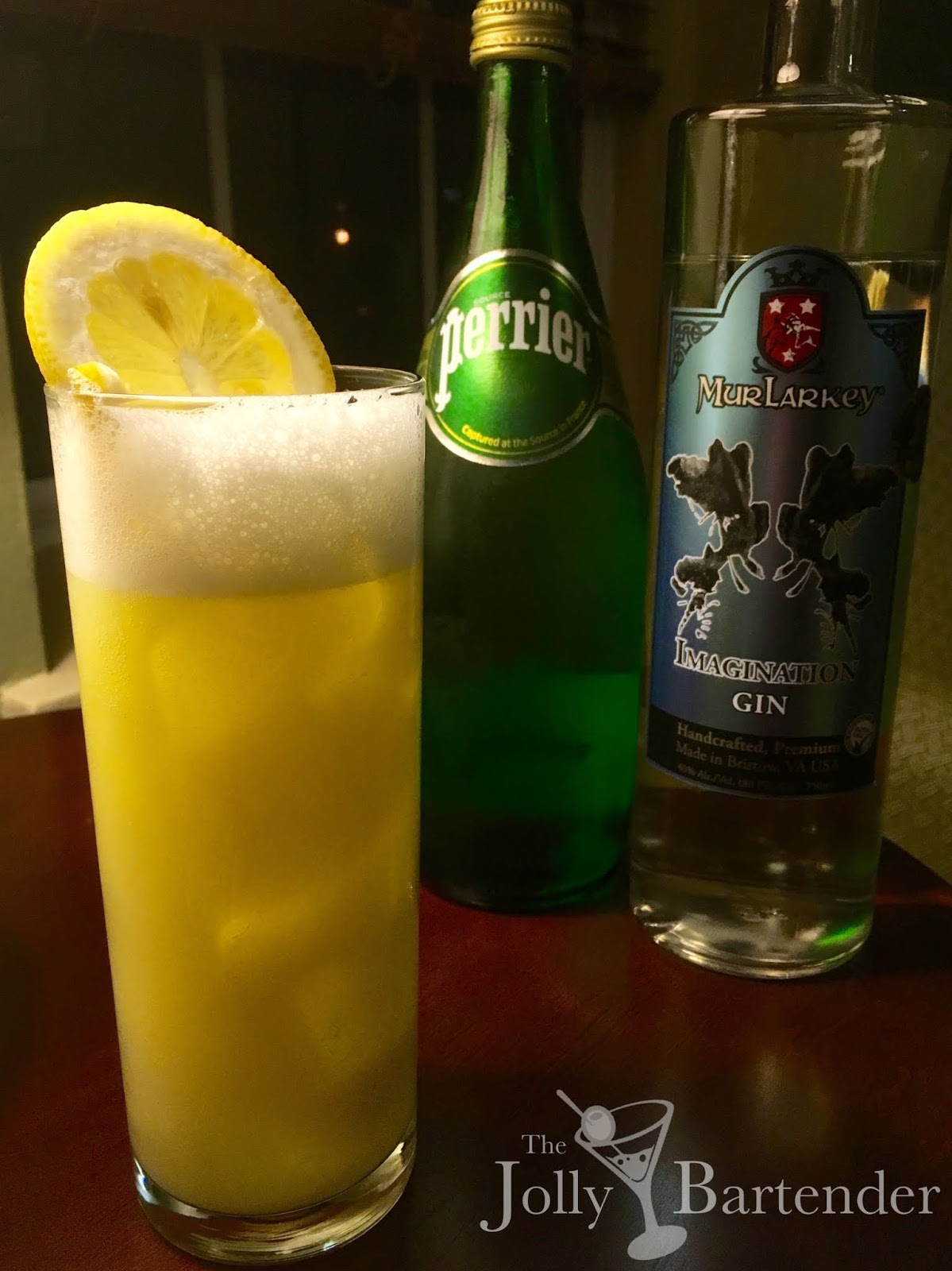 The Jolly Bartender Golden Fizz