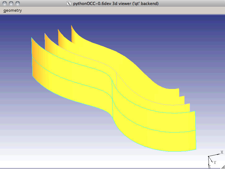 PythonOCC : Open Source interactive CAD shell (and how to run it on OSX)