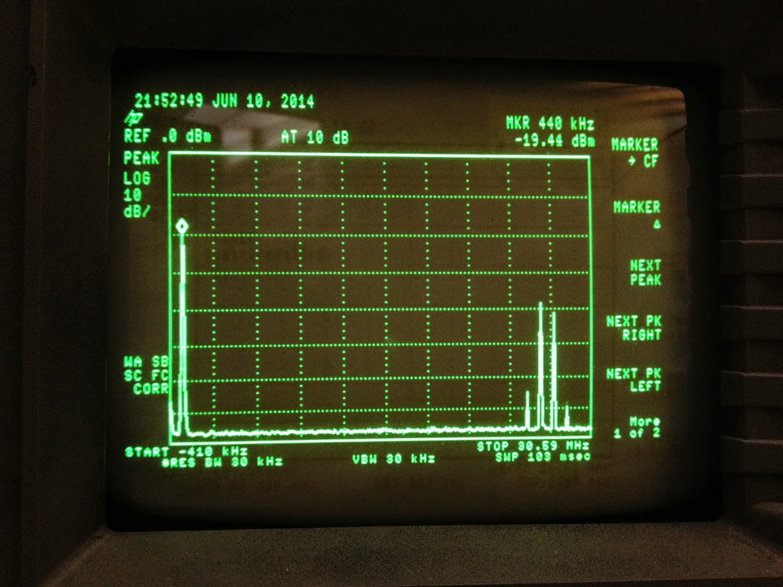 Faraday Lab: A Not Bad test result from active mixer using BFR93 transistor