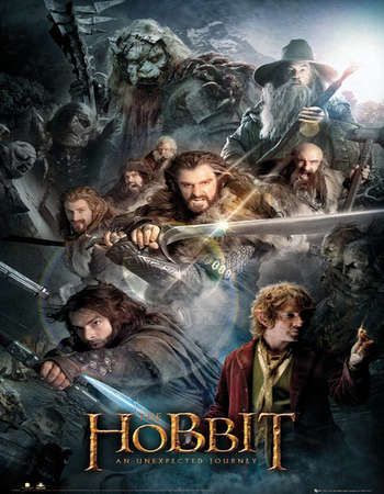 The Hobbit An Unexpected Journey 2012 Hindi Dual Audio 750MB Extended BluRay 720p ESubs HEVC