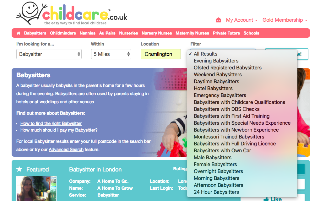 how to find a reliable babysitter in northumberland north looking for a babysitter ad