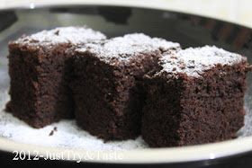 Resep Eggless Tofu Chocolate Cake: