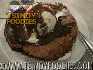 chocolate souffle cake