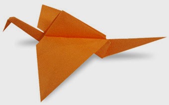 Flapping Bird - Easy Origami instructions For Kids
