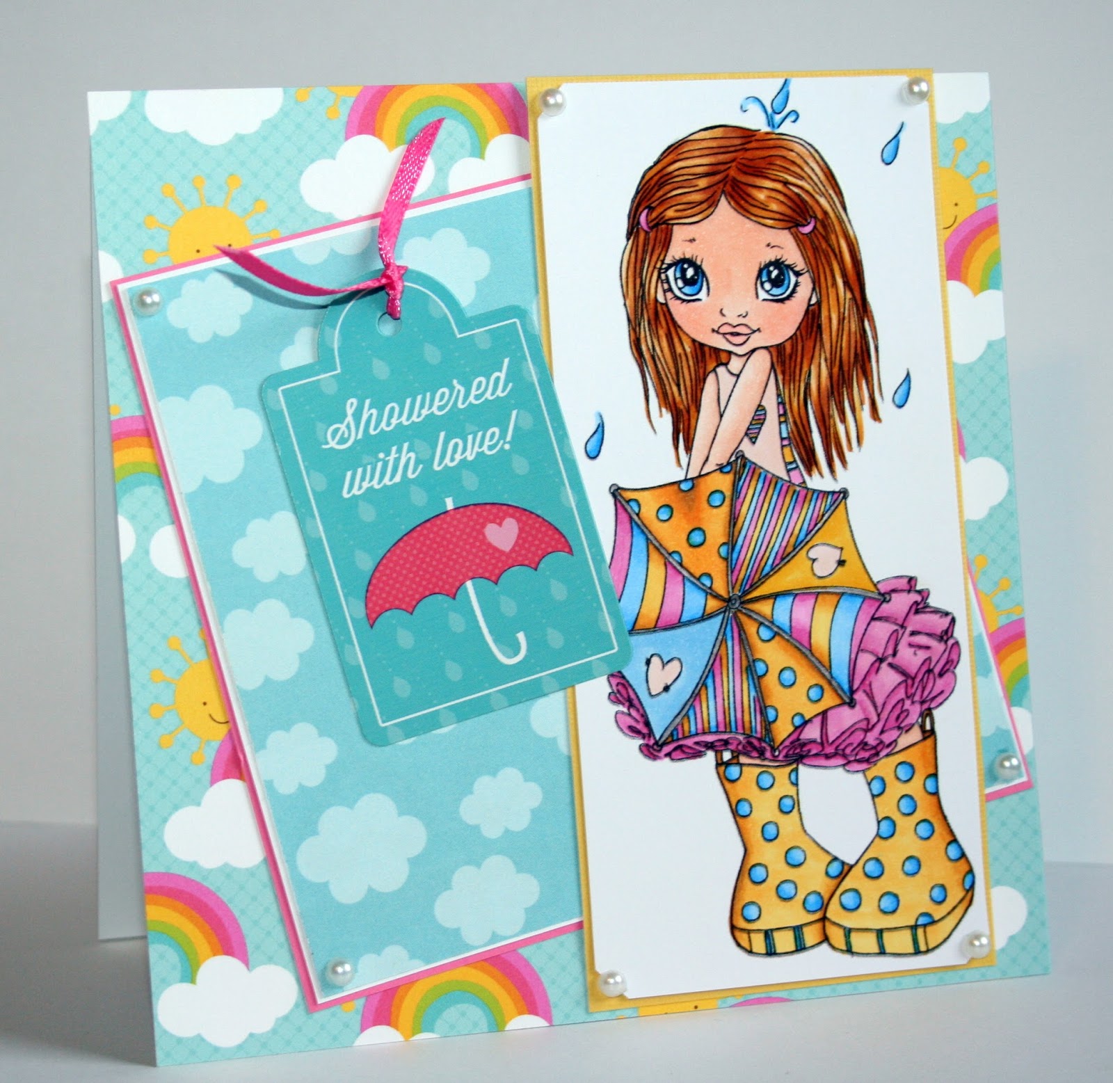 Simply Cute Cards Showers of love
