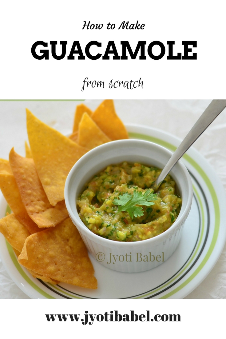 Jyoti's Pages Guacamole Recipe How to make Guacamole From Scratch