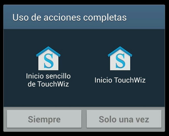 eliminar mensaje de inicio de touchwiz