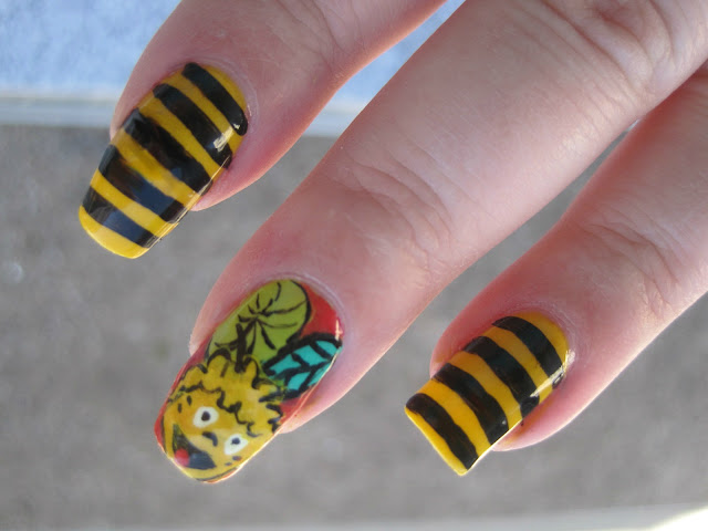 funny nails, amazing nails, nail art, beautiful nail art, 