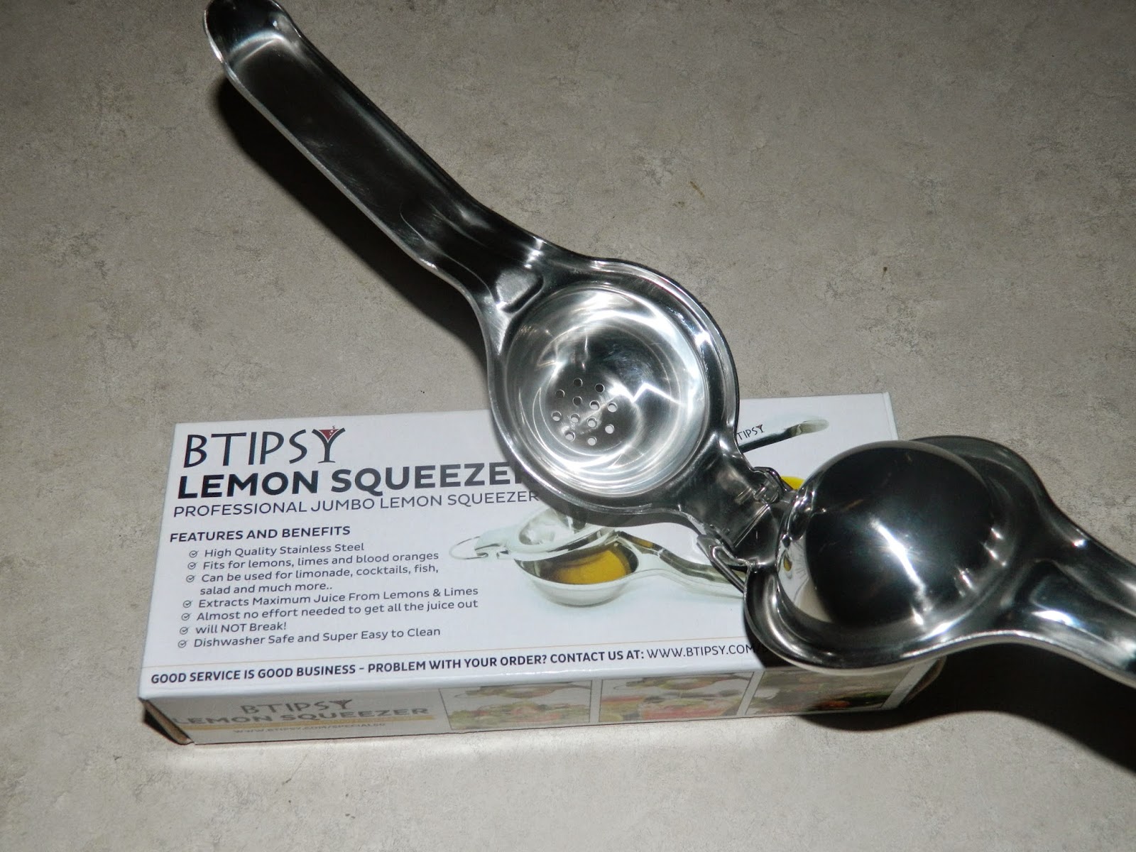 Southern Chick Reviews And More! Professional Jumbo Lemon Squeezer Review