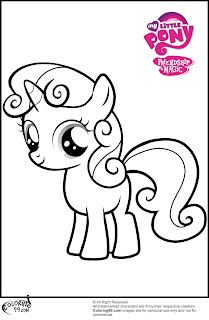 free mlp sweetie belle coloring pages to print