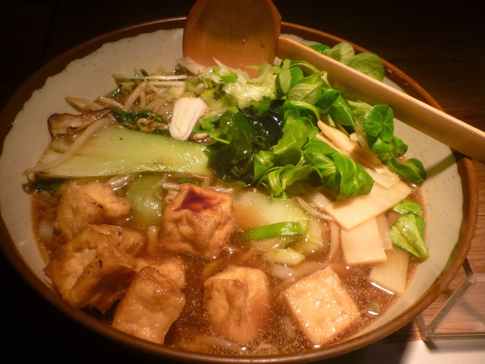 Food to Change the World Wagamama teriyaki fried tofu ramen