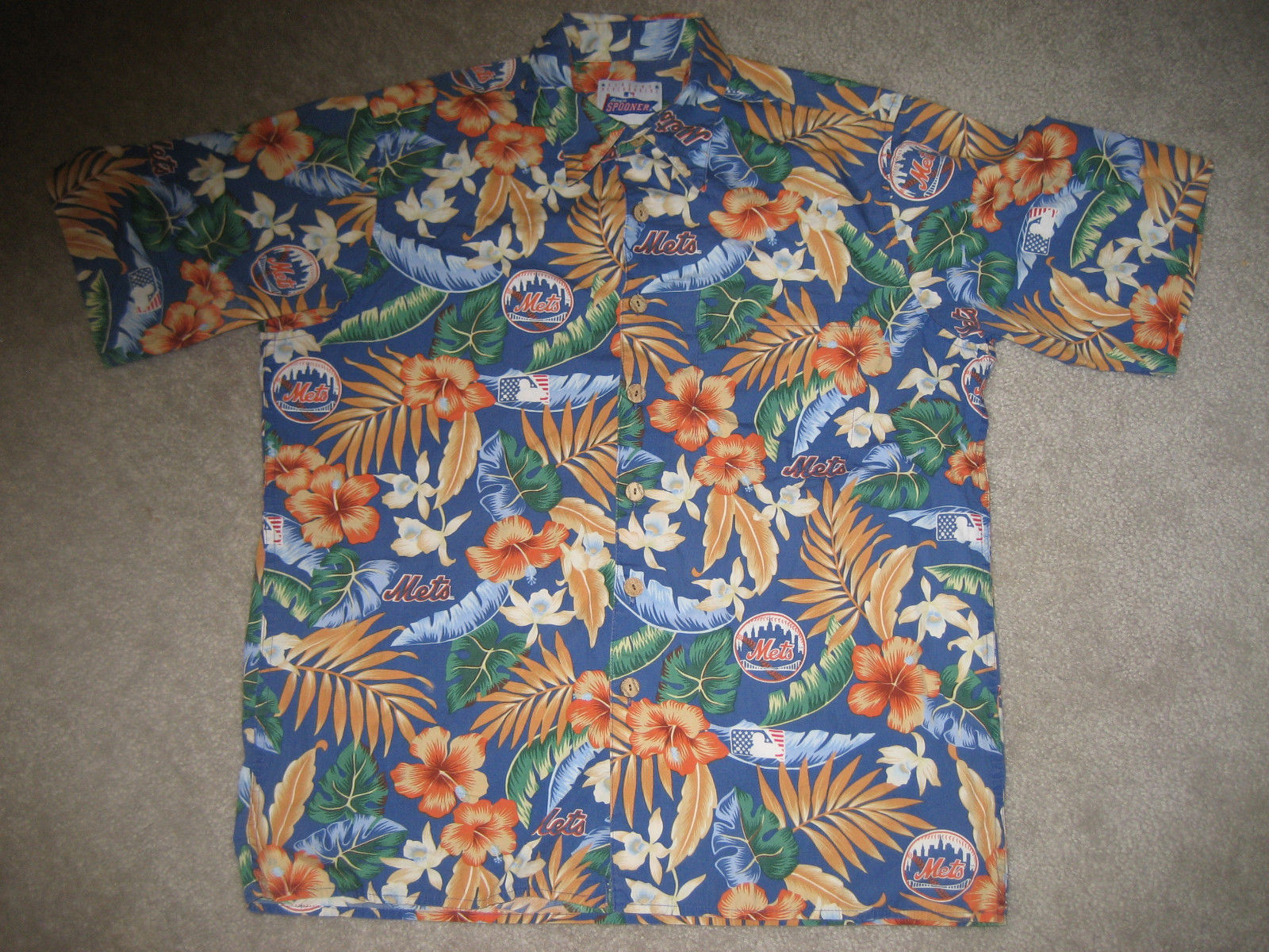 ny mets hawaiian shirt