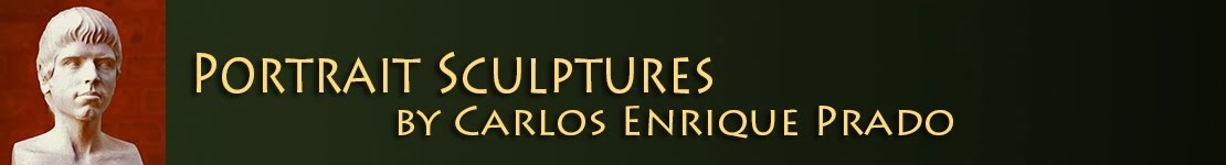 Portrait Sculptures by Carlos Enrique Prado