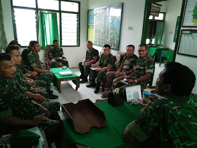 DANRAMIL PLUPUH PIMPIN JAM KOMANDAN