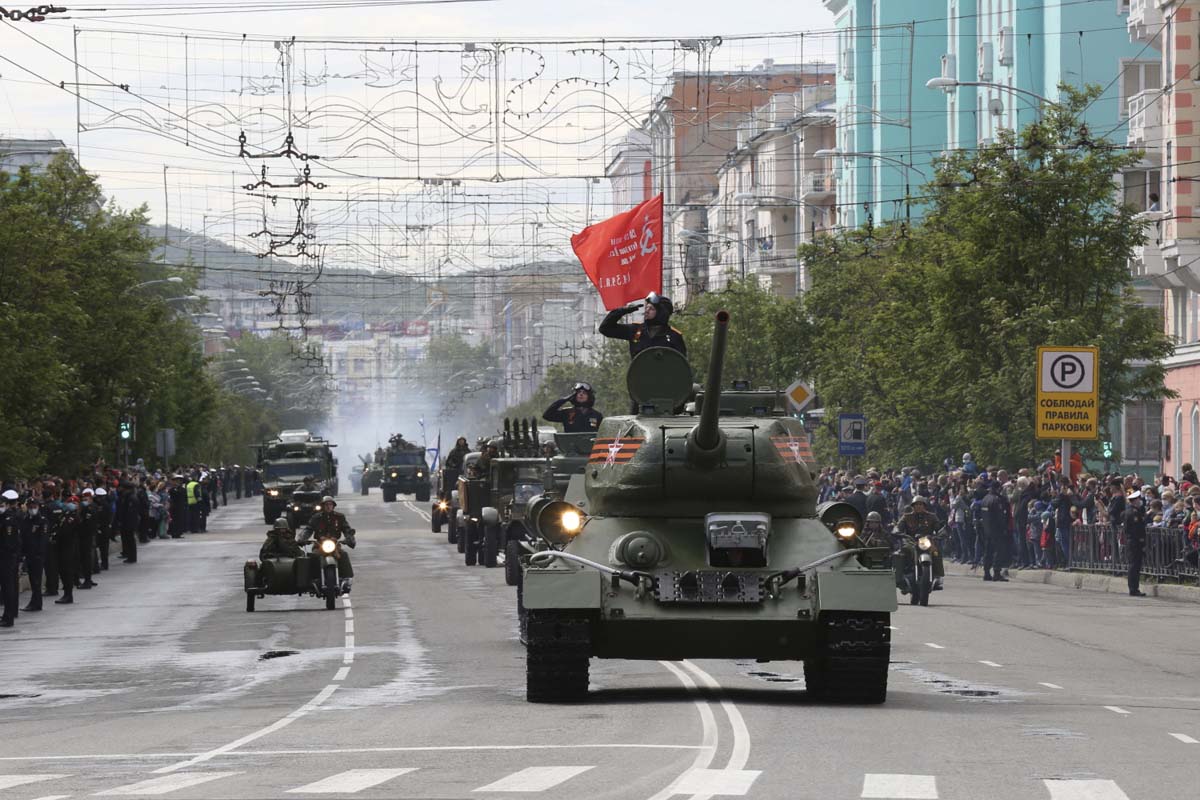 Парад Победы 2020 в Мурманске