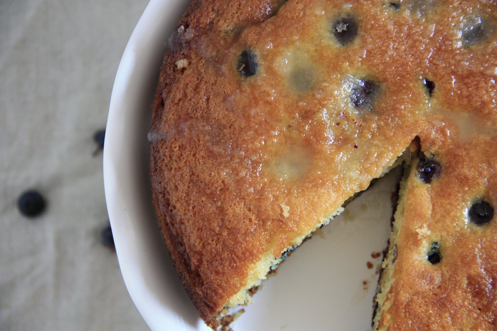 sweet tarte: blueberry buttermilk cake