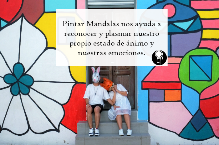 pintar mandalas colores frase