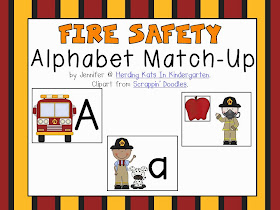 https://www.teacherspayteachers.com/Product/Fire-Safety-Themed-Alphabet-Match-Up-1477306
