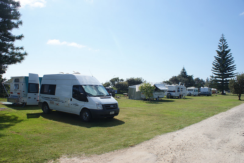 Nele & Andrew Around Oz Brooms Head Caravan Park, Brooms Head, NSW