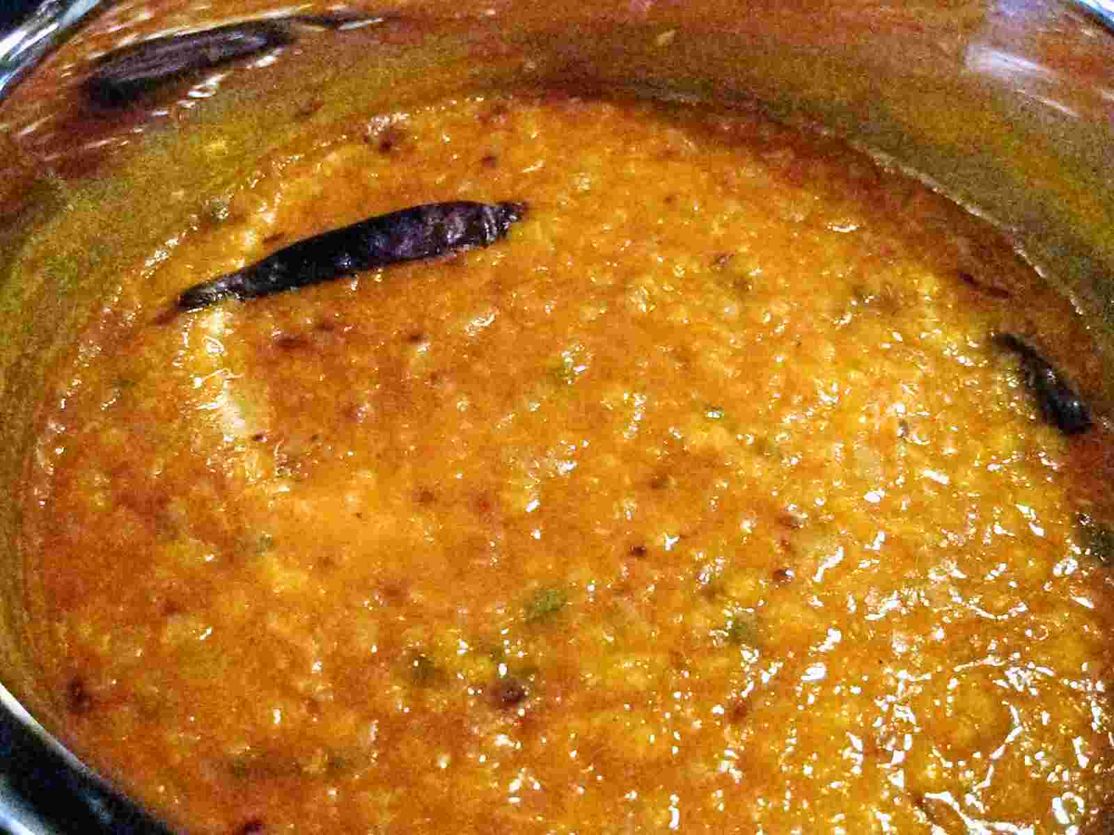 Recipes for Tom Orange lentil daal