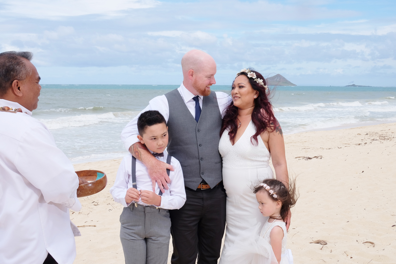 Hawaiian Wedding Renewal Dress