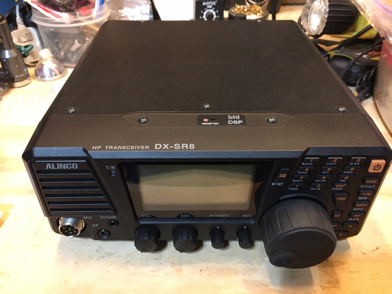 Adding DSP to an Alinco DXSR8T HF Transceiver