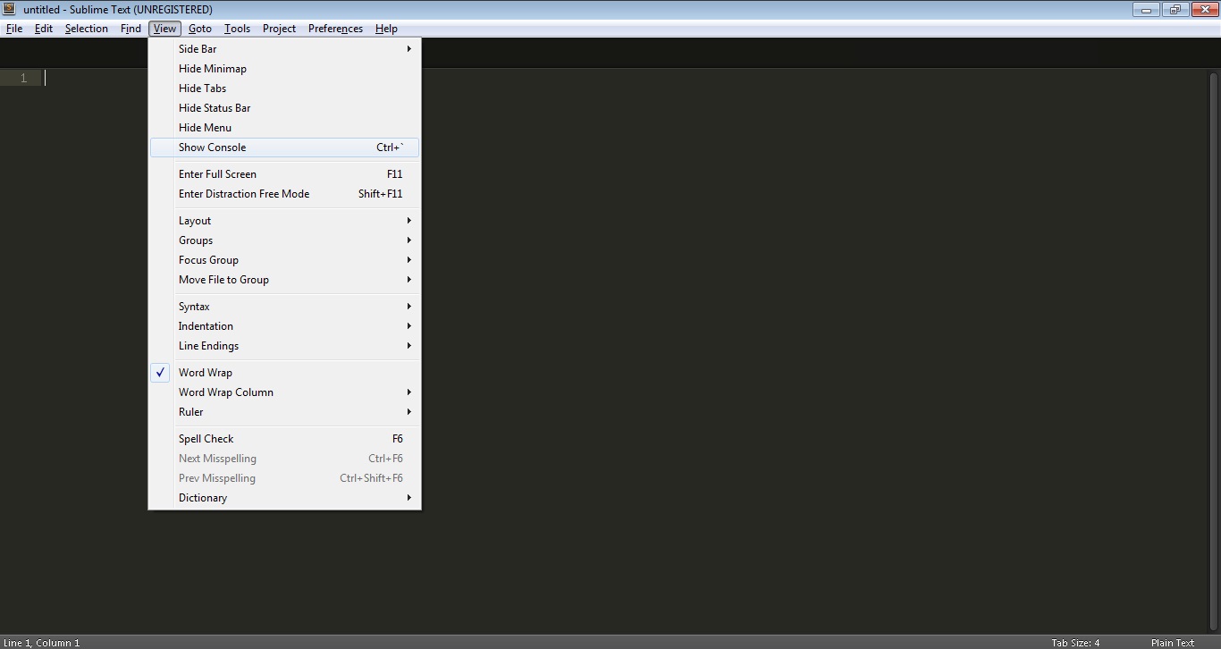 package control sublime text 3 console package control sublime text 3 console