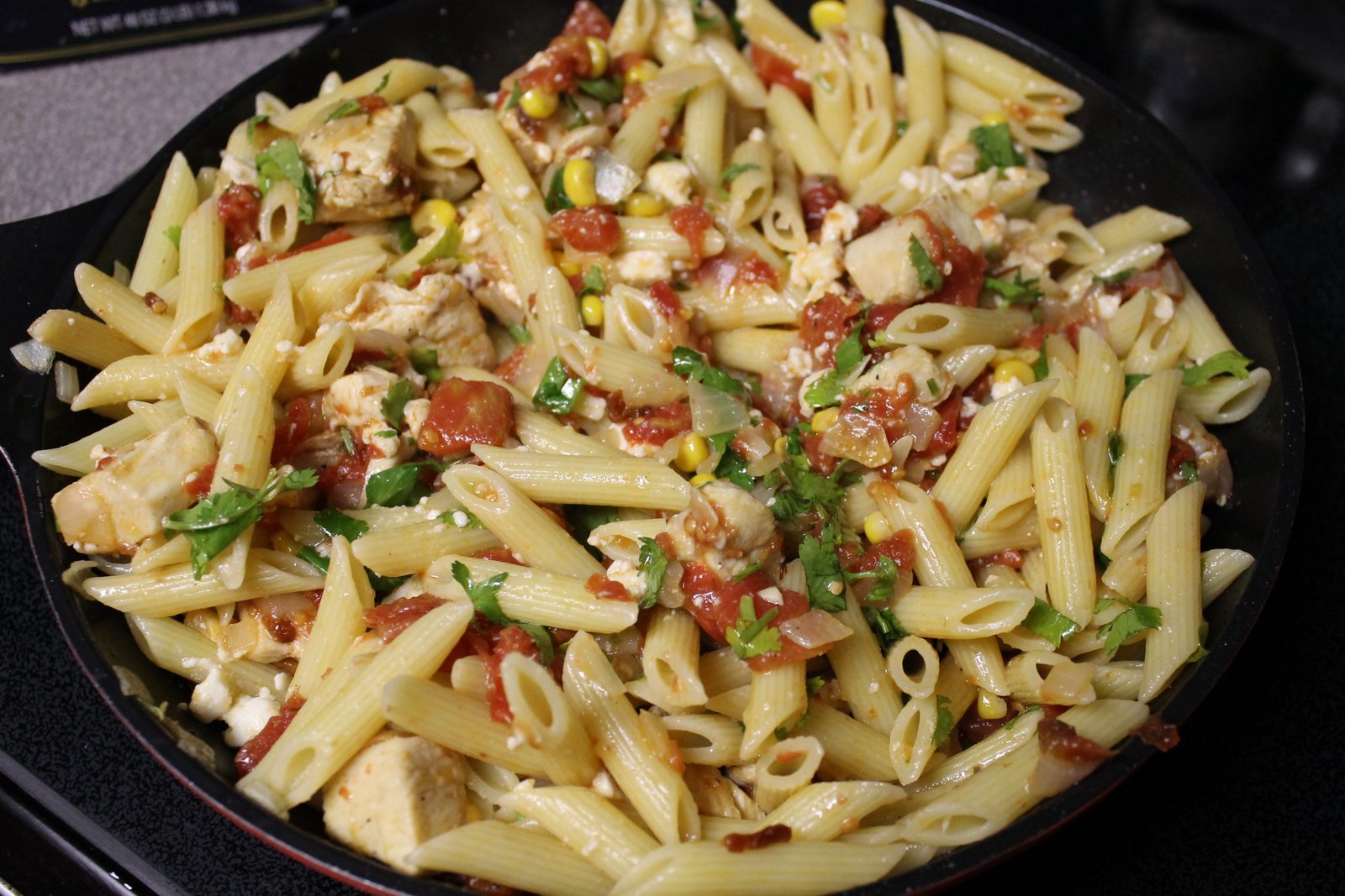 Cuteness Addiction: Mexican-Style Chicken with Penne