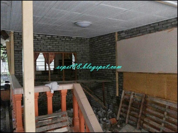 Sepet Renovation Rumah Emak Batu Ni Semua Pecahkan