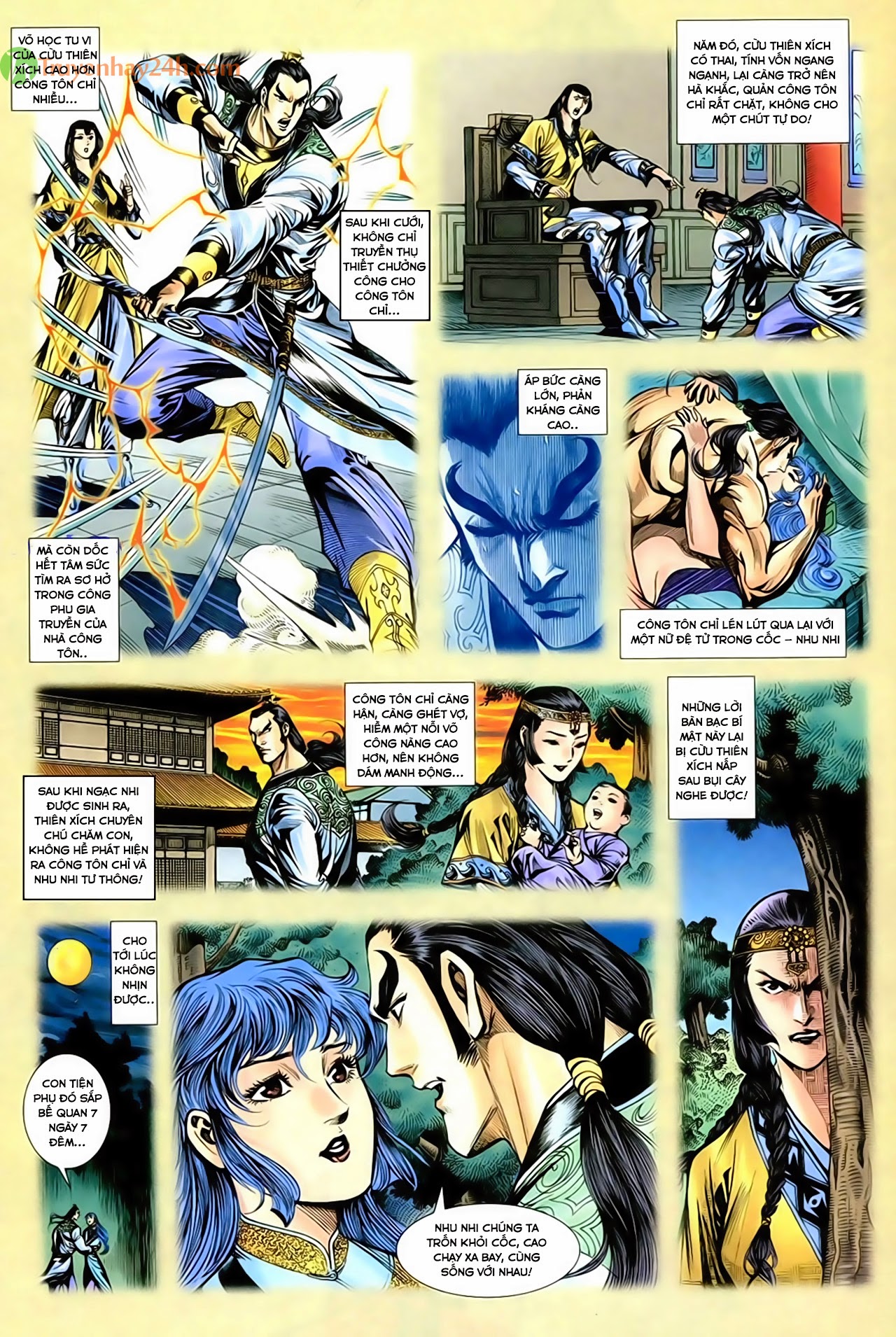Thần Điêu Hiệp Lữ chap 40 Trang 10 - Mangak.net Thần Điêu Hiệp Lữ chap 40 Trang 10 - Mangak.net