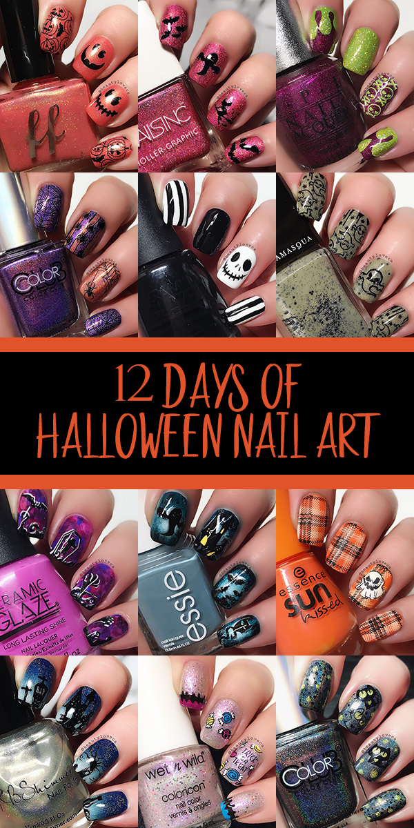 Prairie Beauty Happy Halloween 12 Days Of Halloween Nails Round Up