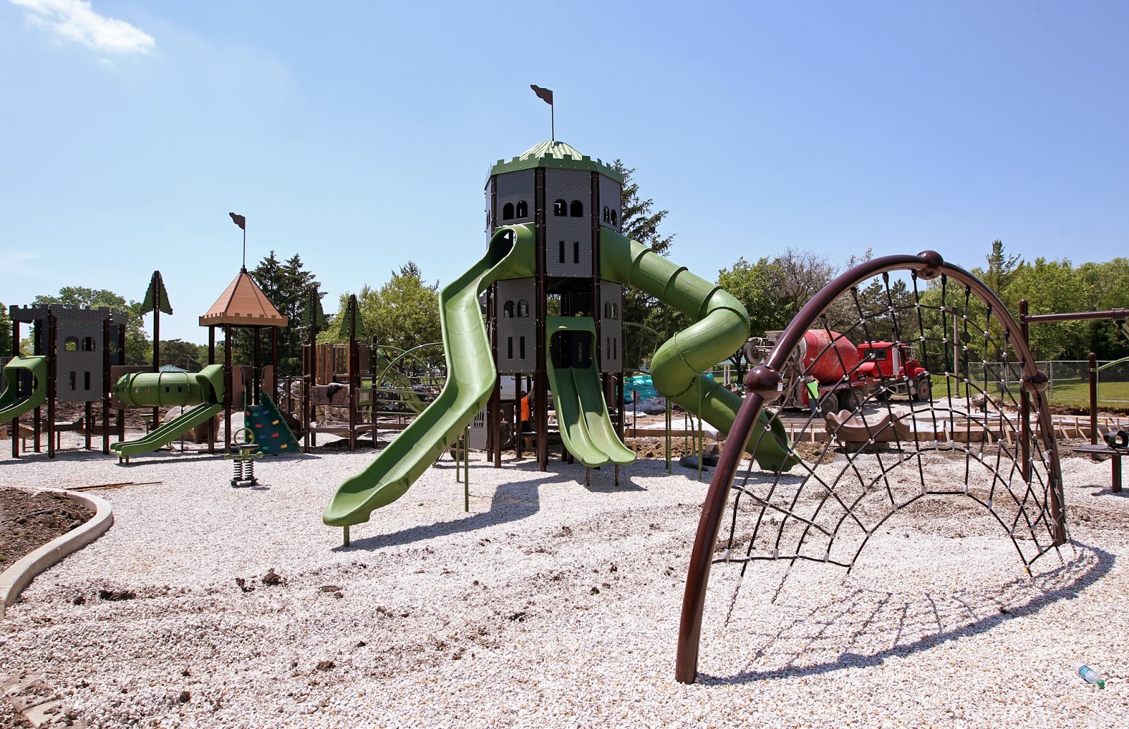 Mark Kodiak Ukena Deerpath Park's Kids Castle Rebuilt