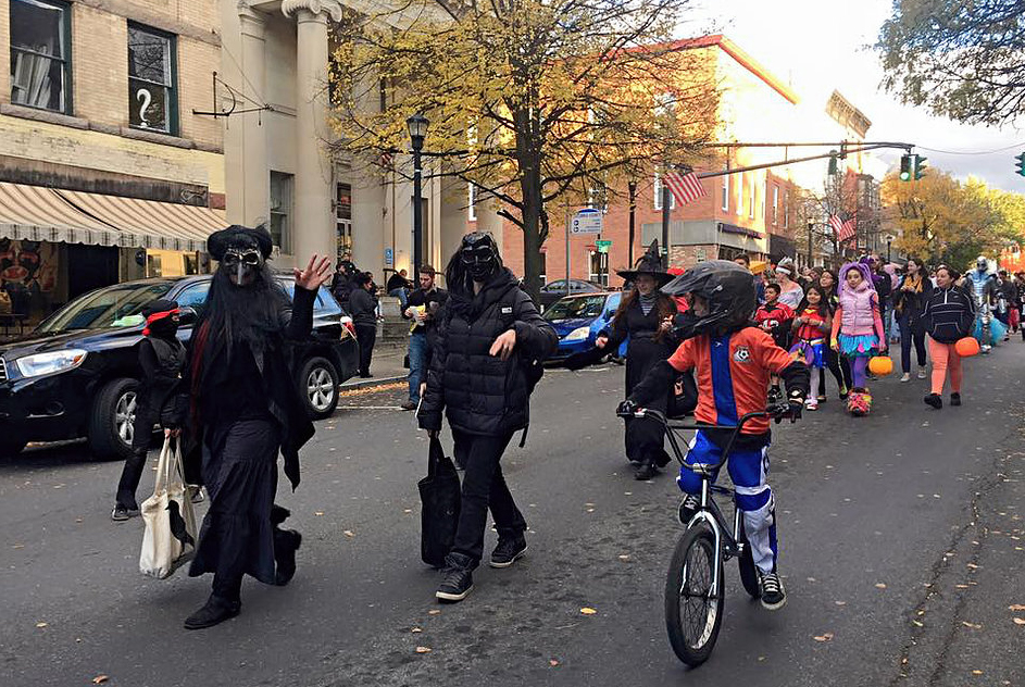 The Gossips of Rivertown Halloween in Hudson