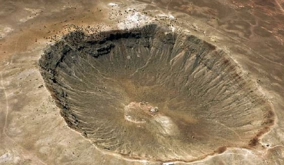 cratere, impact,