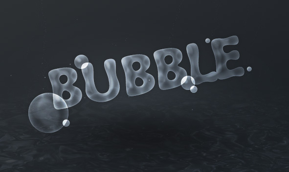 bubble-text-effect