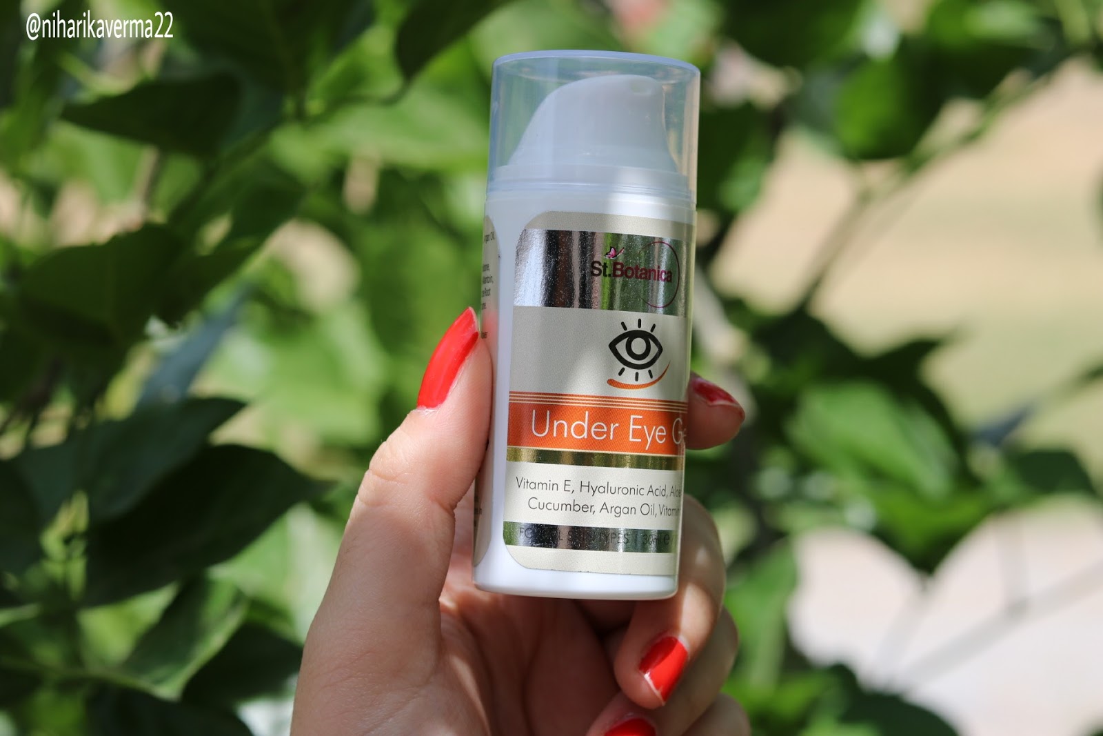 St.Botanica Under Eye Gel