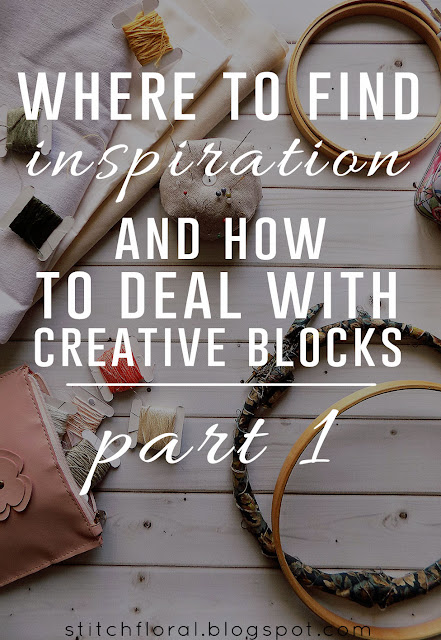 hand embroidery inspiration and creative blocks
