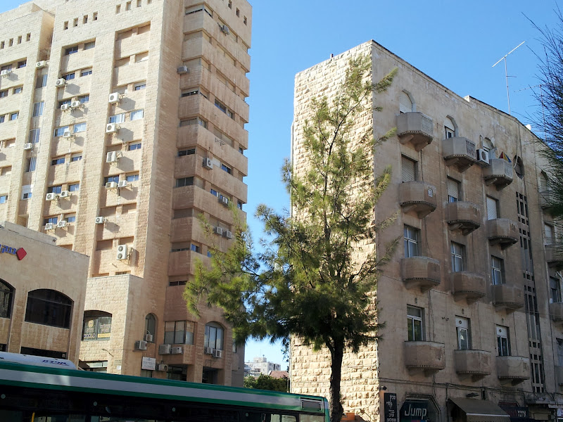 Leben in Jerusalem Die KING STREET in Jerusalem