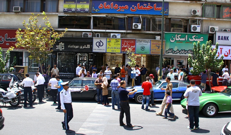 TEHRAN, IRAN CAR GUYS JUST WANT TO HAVE FUN!