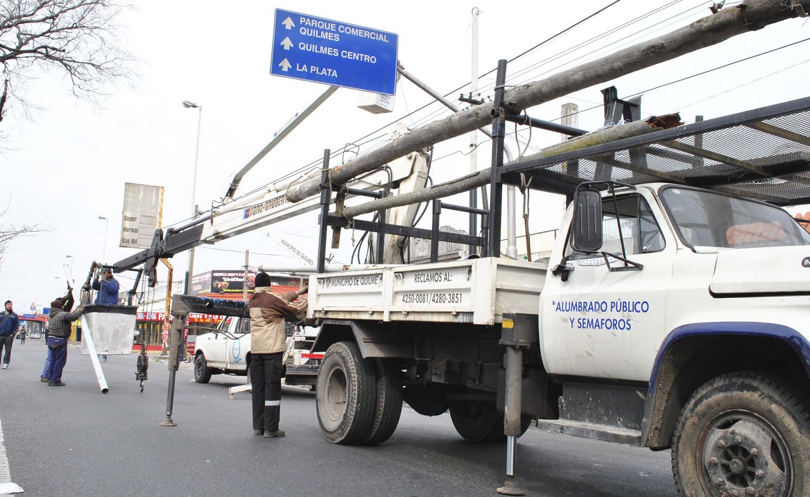 QUILMES DIGITL EL MUNICIPIO DE QUILMES REALIZA TRABAJOS DE REPOSICION