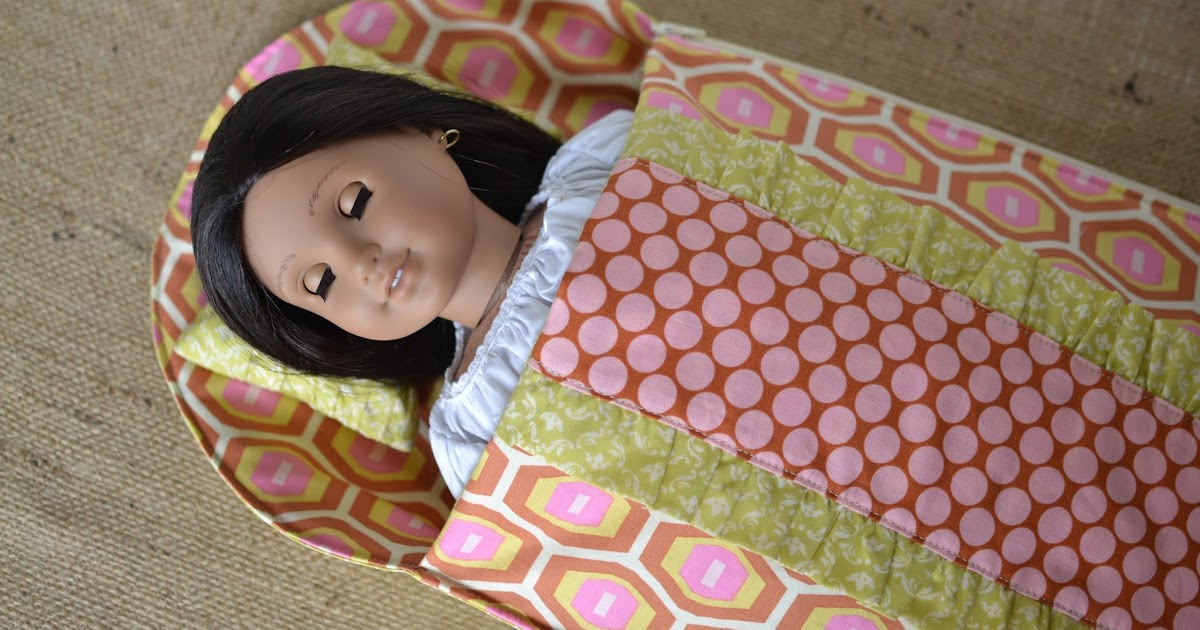 Blue Susan Makes Dolly Sleeping Bag And A Little Tutorial Too
