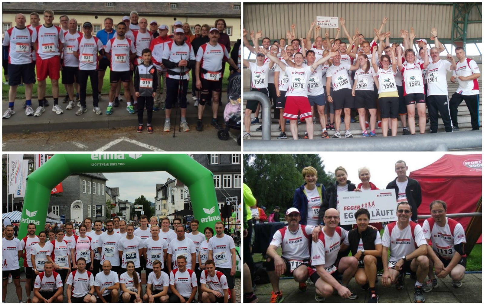 EGGER läuft 2015 12.546,17 km Ausbildung EGGER